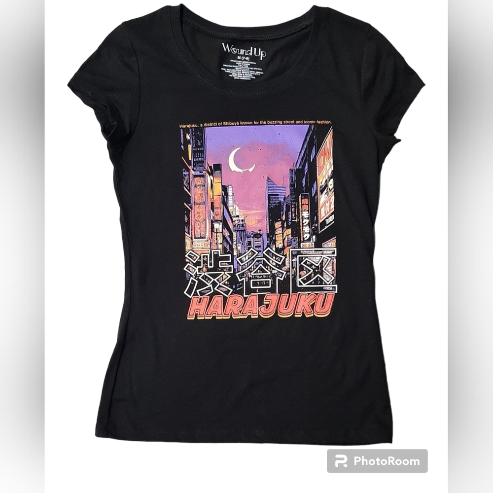 Womens Junior's Harajuku Graphic Tshirt